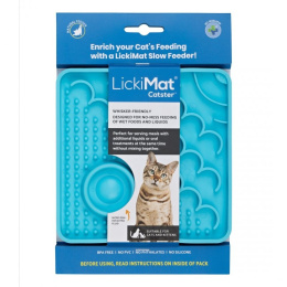 LickiMat CATSTER - mata dla kota turkusowa