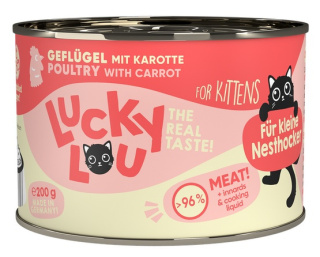 Lucky Lou Lifestage Kitten drób 200g