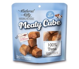 Natural Kitty Meaty Cube kostki z tuńczyka - przysmak dla kota 60g