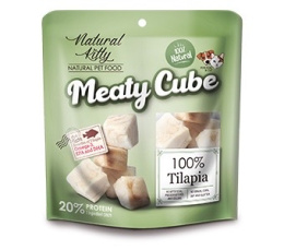 Natural Kitty Meaty Cube kostki z tilapii - przysmak dla kota 50g