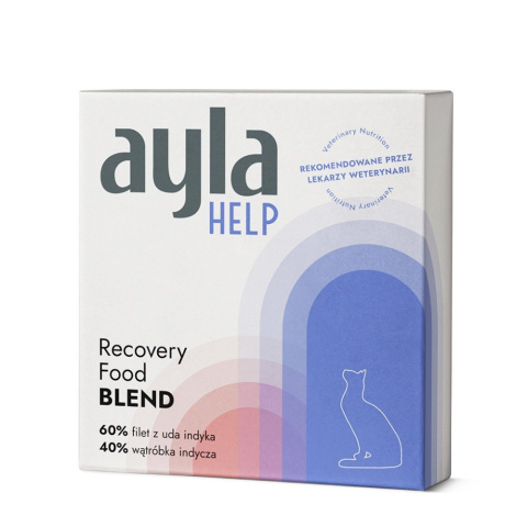 AYLA HELP Blend - filet z uda indyka z wątróbką liofilizowany dla kotów 28g