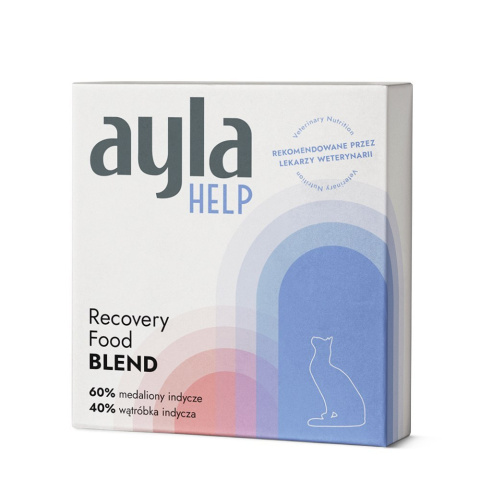 AYLA HELP Blend - medaliony z indyka z wątróbką liofilizowane dla kotów 28g