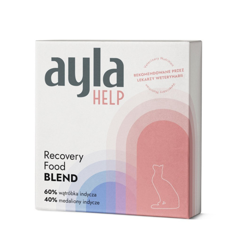 AYLA HELP Blend - wątróbka z indyka i medaliony liofilizowane dla kotów 28g