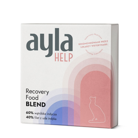 AYLA HELP Blend - wątróbka z indyka i filet z uda liofilizowany dla kotów 28g