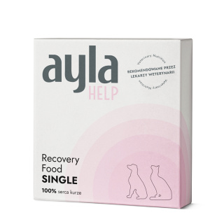 AYLA HELP Single - 100% liofilizowane serca kurze dla kotów 38g