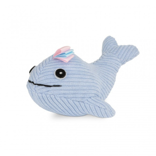 Barry King Pluszowy wieloryb z kocimiętką niebieski - zabawka dla kota