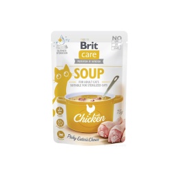 Brit Care Cat Soup with Chicken - zupa dla kota z kurczakiem 75g