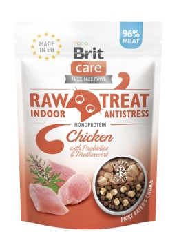 Brit Care Raw Treat kurczak - liofilizowany przysmak dla kota 40g