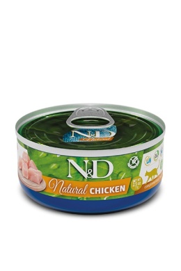 Farmina Cat N&D Natural Chicken - kurczak karma dla kota 70g