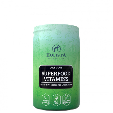 Holista Superfood Vitamins Adult witaminy i minerały dla kota 200g