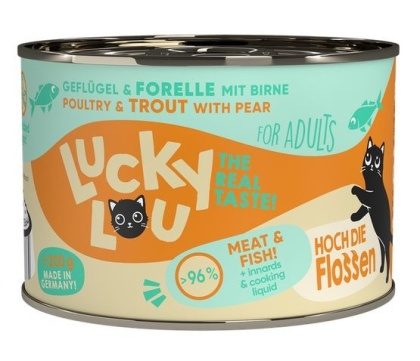 Lucky Lou Lifestage Adult Drób i pstrąg 200g