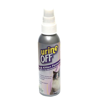 Urine Off Cat & Kitten Formula - preparat do usuwania moczu i zapachów 118ml