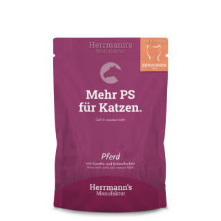 HERRMANN'S Selection Cat Pferd konina - karma dla kota 100g