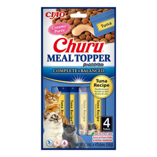 INABA Cat Meal Topper Tuna dosmaczacz dla kotów 4x14g