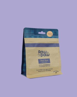 RAW for PAW Pork liofilizowana wieprzowina - przysmak dla kota 50g