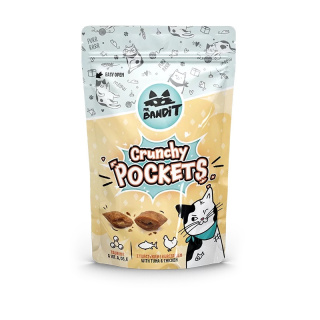 Mr. Bandit Crunchy Pockets z tuńczykiem i kurczakiem - przysmak dla kota 40g