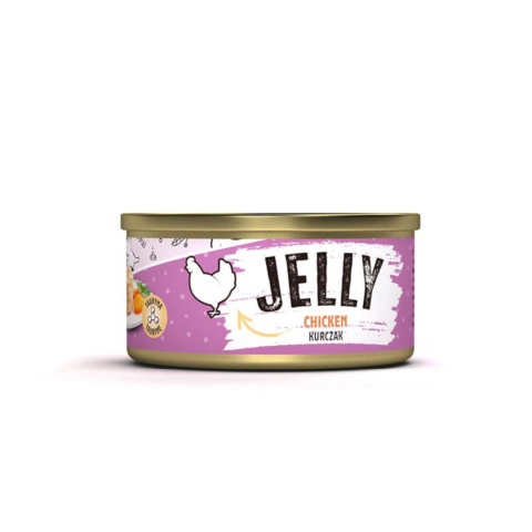 Mr. Bandit Jelly - karma uzupełniająca dla kota kurczak 80g