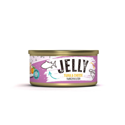 Mr. Bandit Jelly - karma uzupełniająca dla kota tuńczyk ser 80g