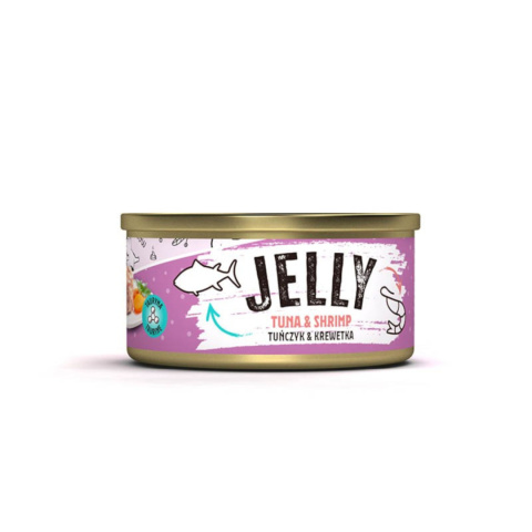 Mr. Bandit Jelly - karma uzupełniająca dla kota tuńczyk krewetki 80g