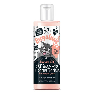 Bugalugs Luxury 2in1 Papaya & Coconut Cat Shampoo - szampon z odżywką dla kota 250ml