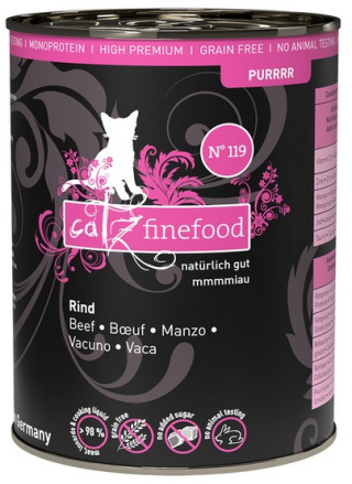 Catz Finefood Purrrr N.119 Wołowina - karma dla kota 400g