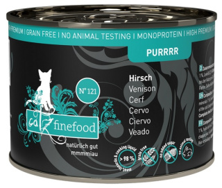 Catz Finefood Purrrr N.121 Jeleń - karma dla kota 200g