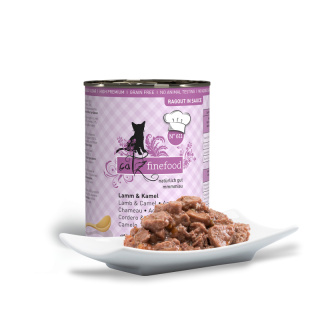 Catz Finefood Ragout N.611 Jagnięcina i wielbłąd - karma dla kota w sosie 380g