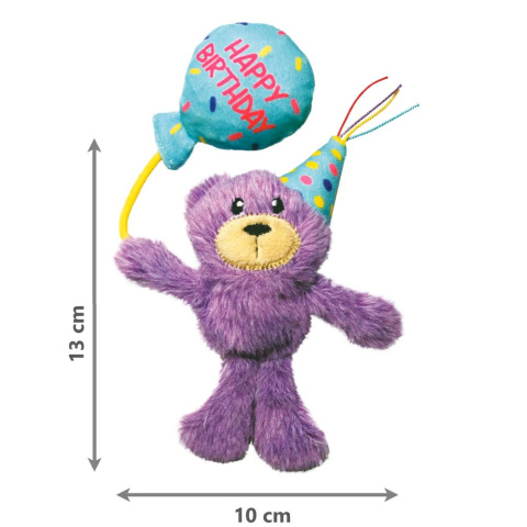 KONG Birthday Teddy - urodzinowa zabawka dla kota miś z balonikiem KONG Birthday Teddy - urodzinowa zabawka dla kota miś z balonikiem