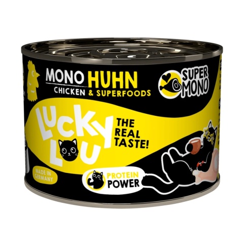 Lucky Lou SuperMono Kurczak karma monobiałkowa 200g Lucky Lou SuperMono Kurczak karma monobiałkowa 200g