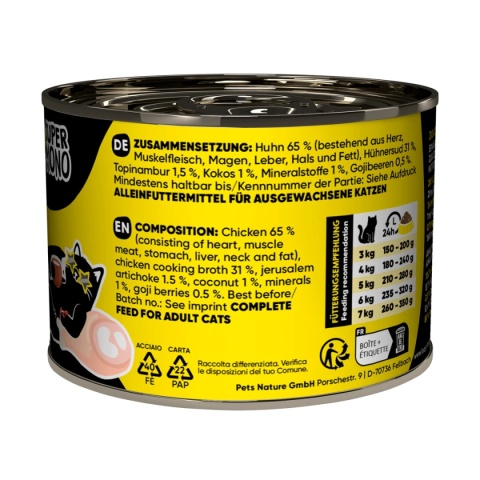 Lucky Lou SuperMono Kurczak karma monobiałkowa 200g Lucky Lou SuperMono Kurczak karma monobiałkowa 200g