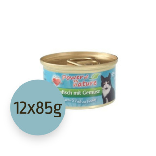 Pakiet 12x85g Power of Nature Haven's Fish on Friday - tuńczyk z warzywami zestaw