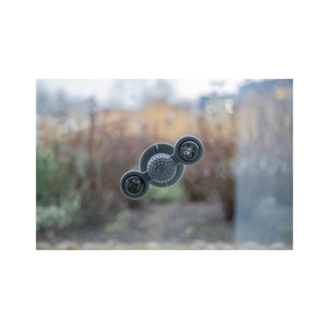 Trixie Window Spinner - zabawka dla kota na przyssawce z dzwonkiem i kocimiętką Trixie Window Spinner - zabawka dla kota na przyssawce z dzwonkiem i kocimiętką