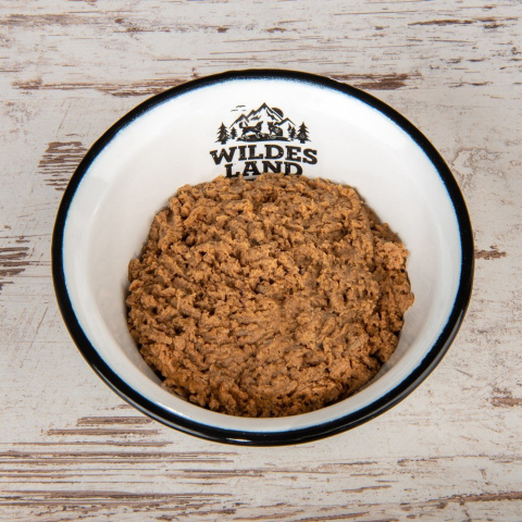 Wildes Land Cat Bio Lachs Pur łosoś - karma dla kota 85g Wildes Land Cat Bio Lachs Pur łosoś - karma dla kota 85g