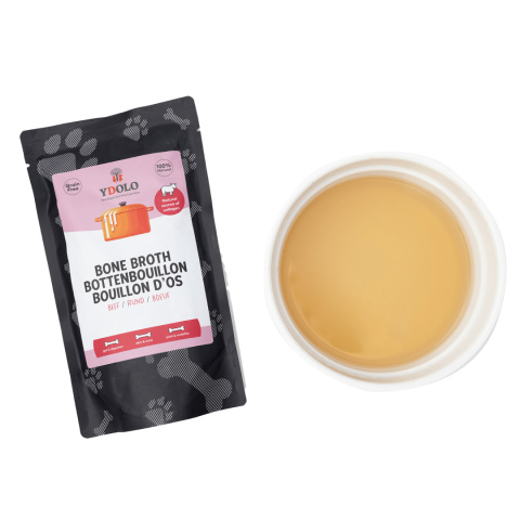 YDOLO Bone Broth Beef - bulion kolagenowy z kości wołowych 230ml YDOLO Bone Broth Beef - bulion kolagenowy z kości wołowych 230ml