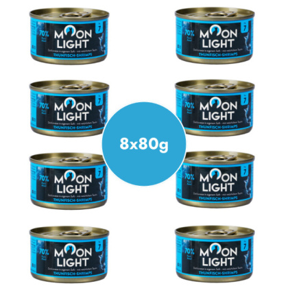 Zestaw MOONLIGHT DINNER nr 7 - Tuńczyk i krewetki 8x80g