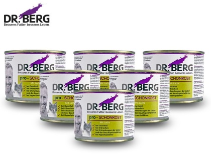 Zestaw Dr. Berg Pro SCHONKOST - trzustka, wątroba, żołądek 6x190g