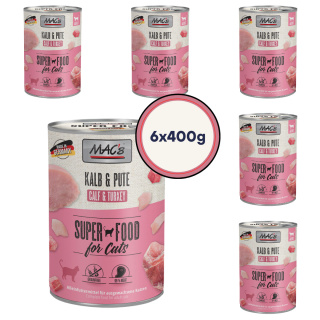 Zestaw MAC's Cielęcina z indykiem 6x400g