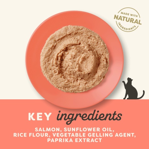 APPLAWS Cat mus dla kota z łososiem 70g