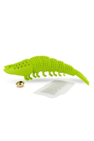 Barry King gumowa krewetka do gryzienia z kocimiętką dental - zabawka dla kota