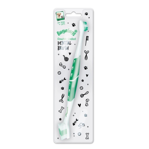 Bugalugs Double Ended Dental Brush - dwustronna szczoteczka do zębów