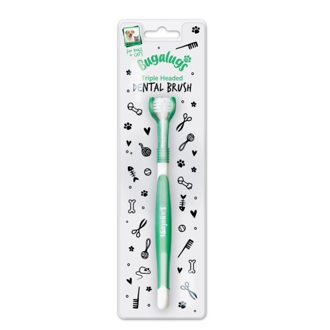 Bugalugs Triple Headed Dental Brush - trójstronna szczoteczka do zębów
