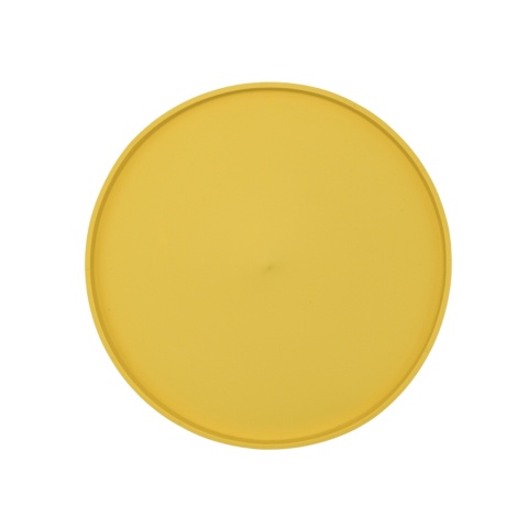 Fiboo Fiploo - gumowy talerzyk antypoślizgowy dla kota żółty