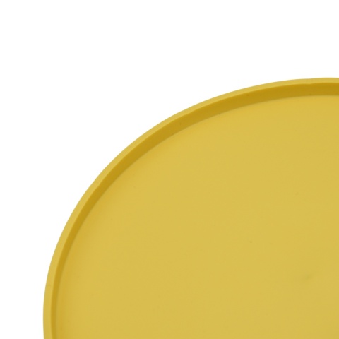 Fiboo Fiploo - gumowy talerzyk antypoślizgowy dla kota żółty