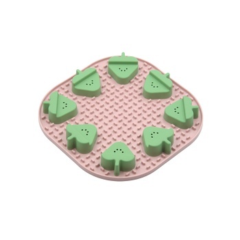 Fiboo Mata Snoopy Fibnoose - mata lizakowo-węchowa ze skrytkami do treningu dla kota różowa