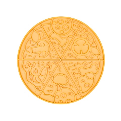 Fiboo Mata do lizania Fizza - uspokajająca mata dla kota w kształcie pizzy