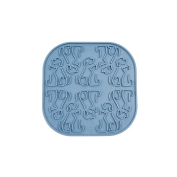 Fiboo Mata lollipop niebieska do lizania dla kota