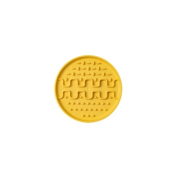 Fiboo mata spowalniająca dla kota lollipop mini - żółta