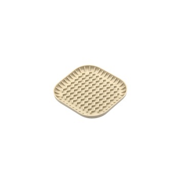 Fiboowl S antypoślizgowa miskomata dla kota - beżowa