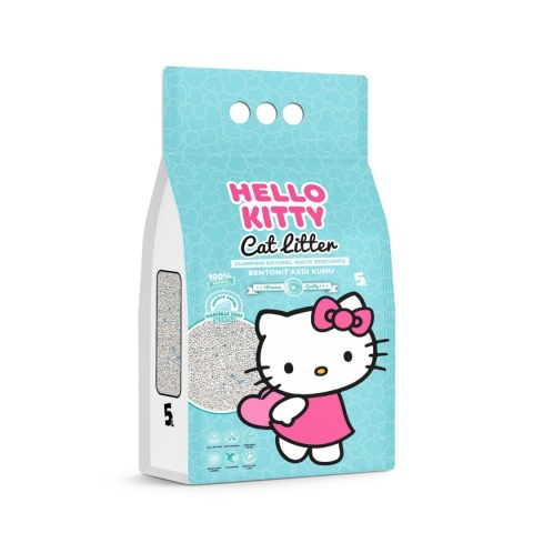 Hello Kitty żwirek bentonit dla kota mydło marsylskie 5l