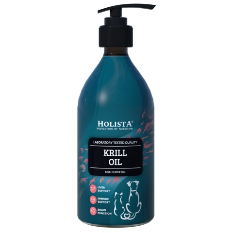 HolistaPets Krill Oil 400ml Olej z kryla